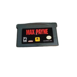 Max Payne Nintendo Game Boy Advance GBA Rockstar Games AGB-BMEE-USA Shooter